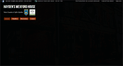 Desktop Screenshot of haydenwexfordhouse.com
